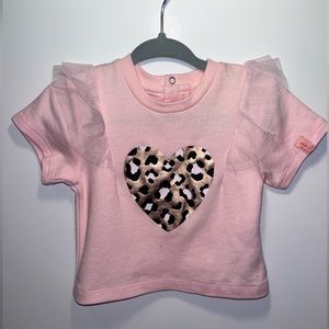 Mini heroes pink blouses 9M